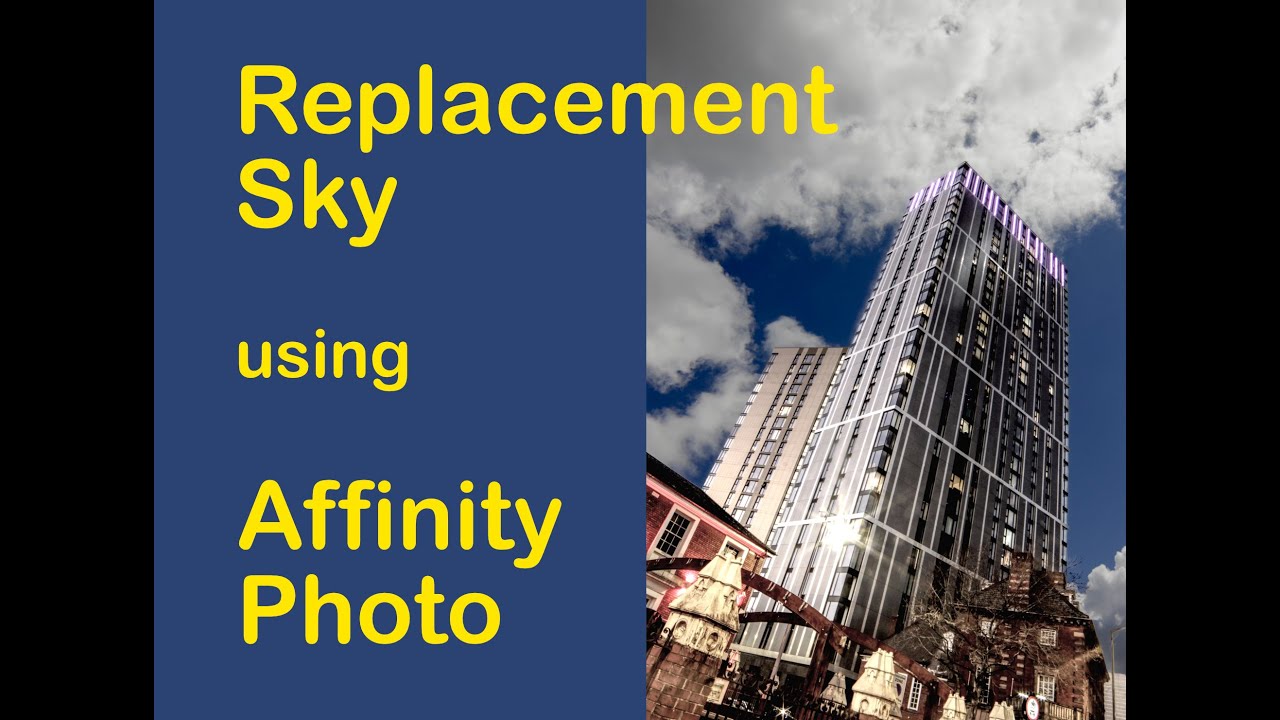 Affinity Photo - Sky Replacement