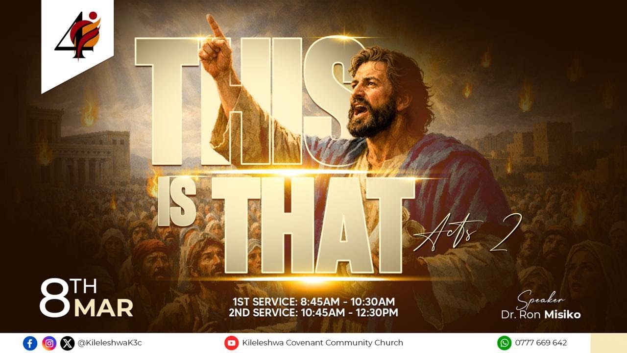 || THIS IS THAT || DR RON MISIKO  -  10.45 AM - 12:30 AM || 8TH  MARCH 2026