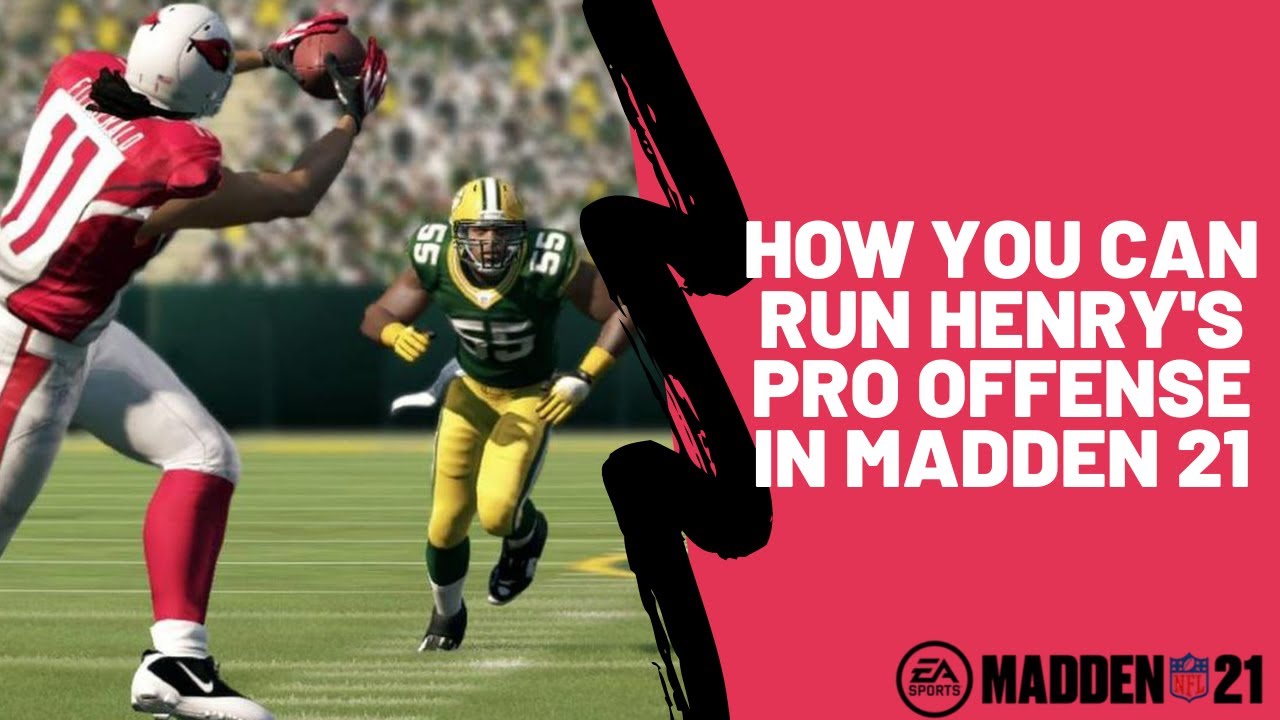 How Henry Runs The Best Gun Bunch Offense in Madden 21| Pro Player Offensive Play Breakdown|