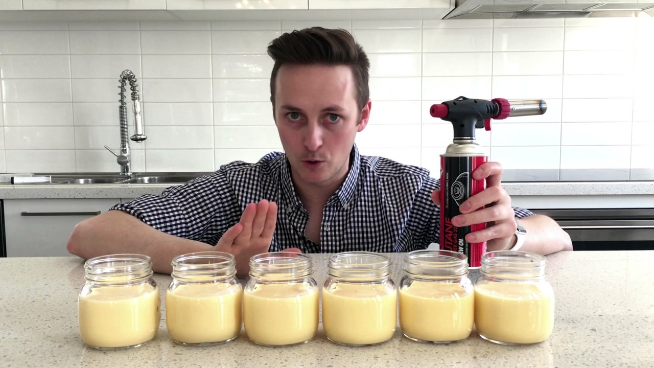Sous Vide Creme Brûlée
