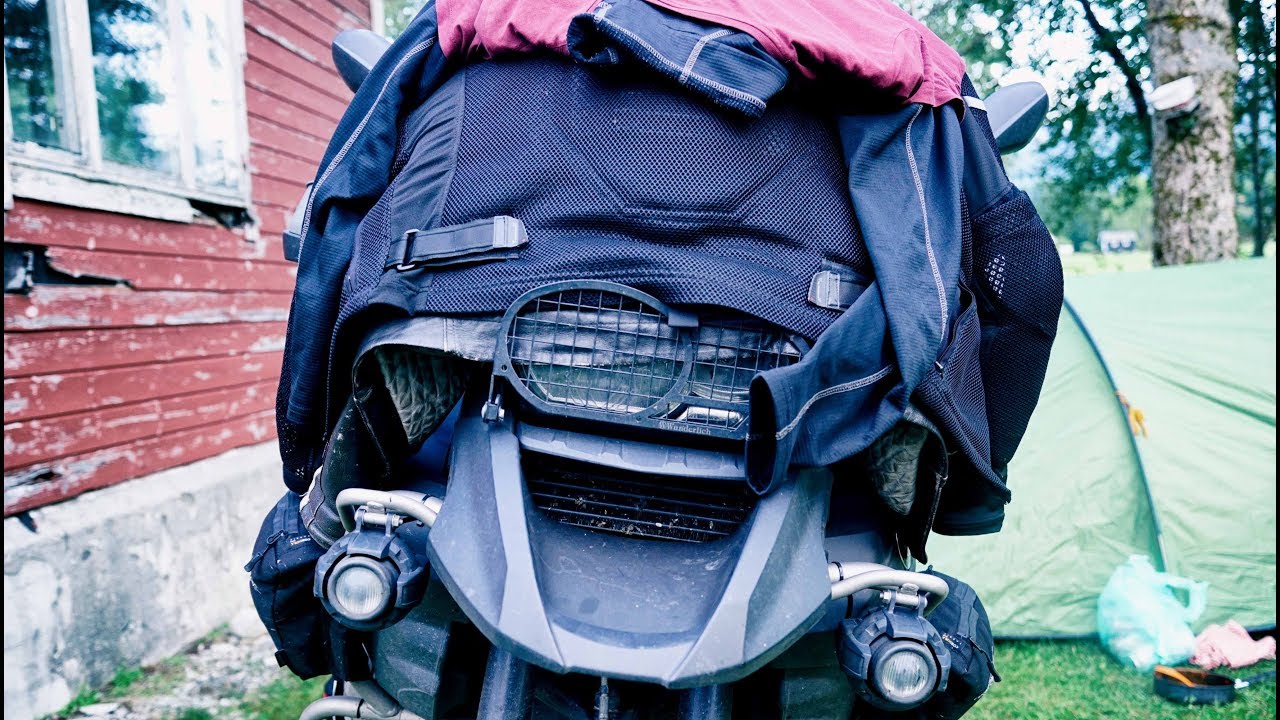 Scandinavia Norway Trip GS1200. Ep 7 Trondheim to Mittel camping