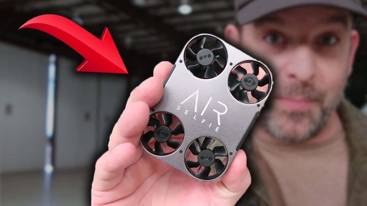 Измените свои представления о селфи с помощью AirSelfie2 — самой маленькой и легкой летающей каме...