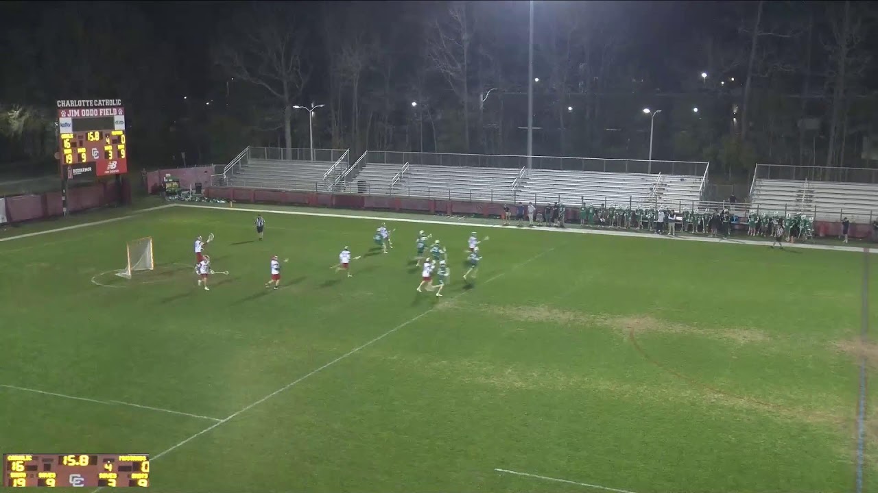 Charlotte Catholic High School vs Myers Park Mens Varsity Lacrosse