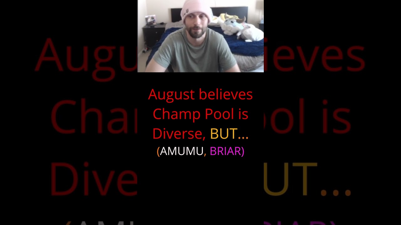 Viewer to August-Playing Off-Meta Is Basically THROWING Games/High Pickrate /w Subpar Winrate Can=OP