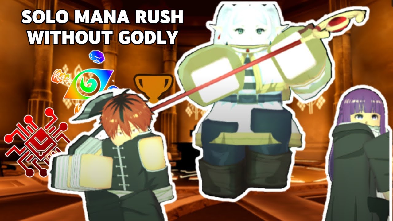 New BOSS RUSH (NO GODLY) Zenith Arena Mana Rush | Roblox Anime Last Stand
