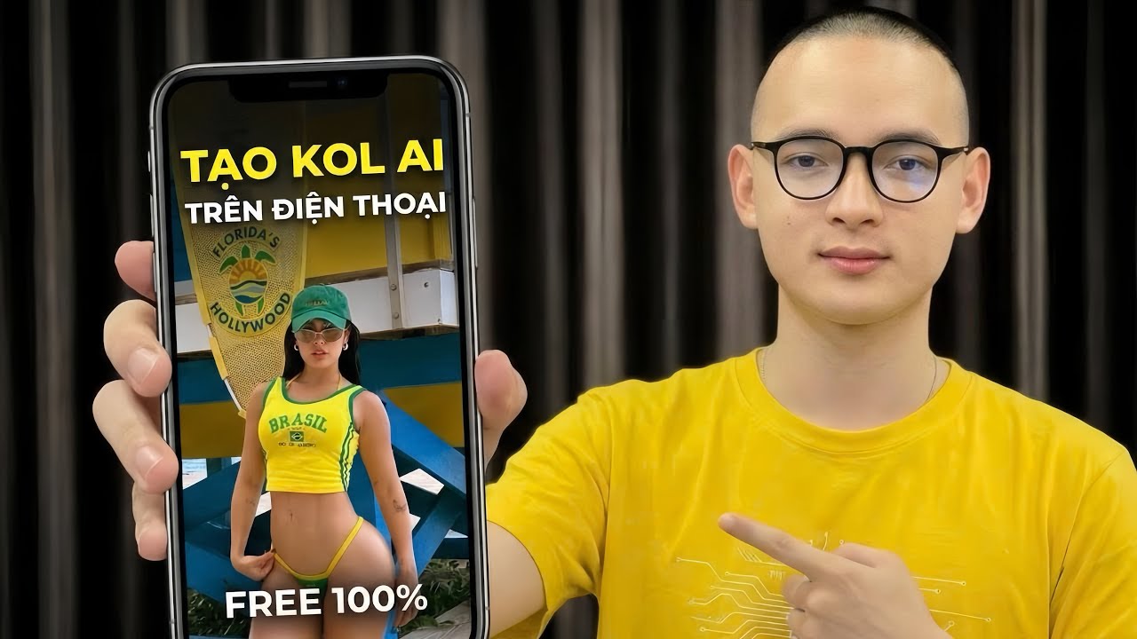 Cách tạo KOL AI trên điện thoại MIỄN PHÍ 100% – Tạo ảnh không giới hạn