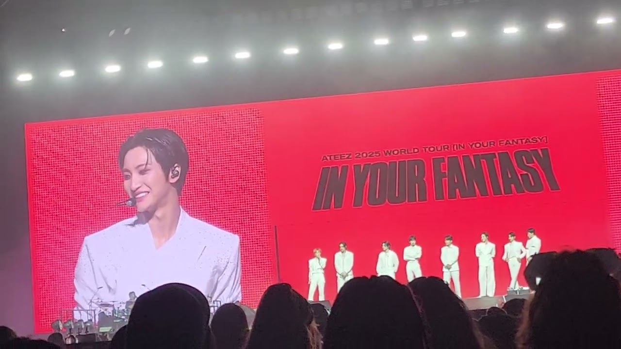 Ateez In your Fantasy Tour in Orlando Day 2 Ment 3 fancam 