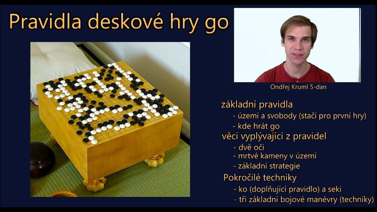 Pravidla deskové hry go, kde hrát go a první základní strategie a techniky. :)