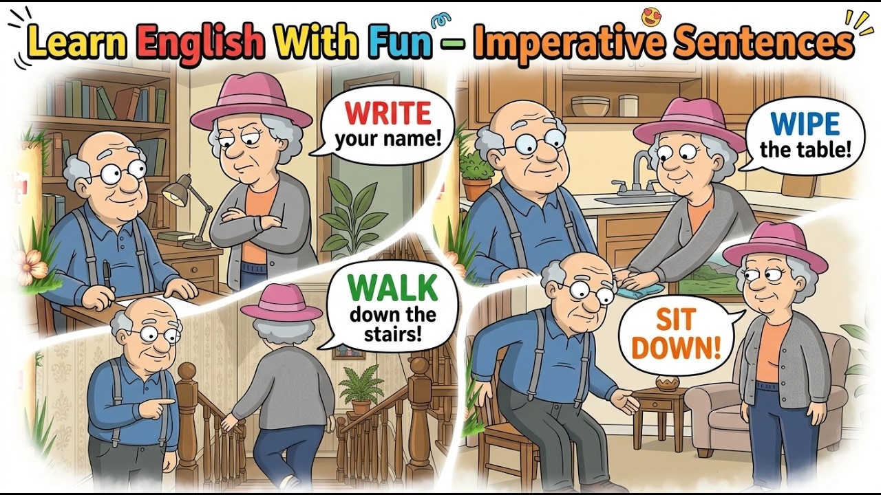 Start Speaking English Now 🗣️🇺🇸 | Imperative Sentences for Beginners 🚀