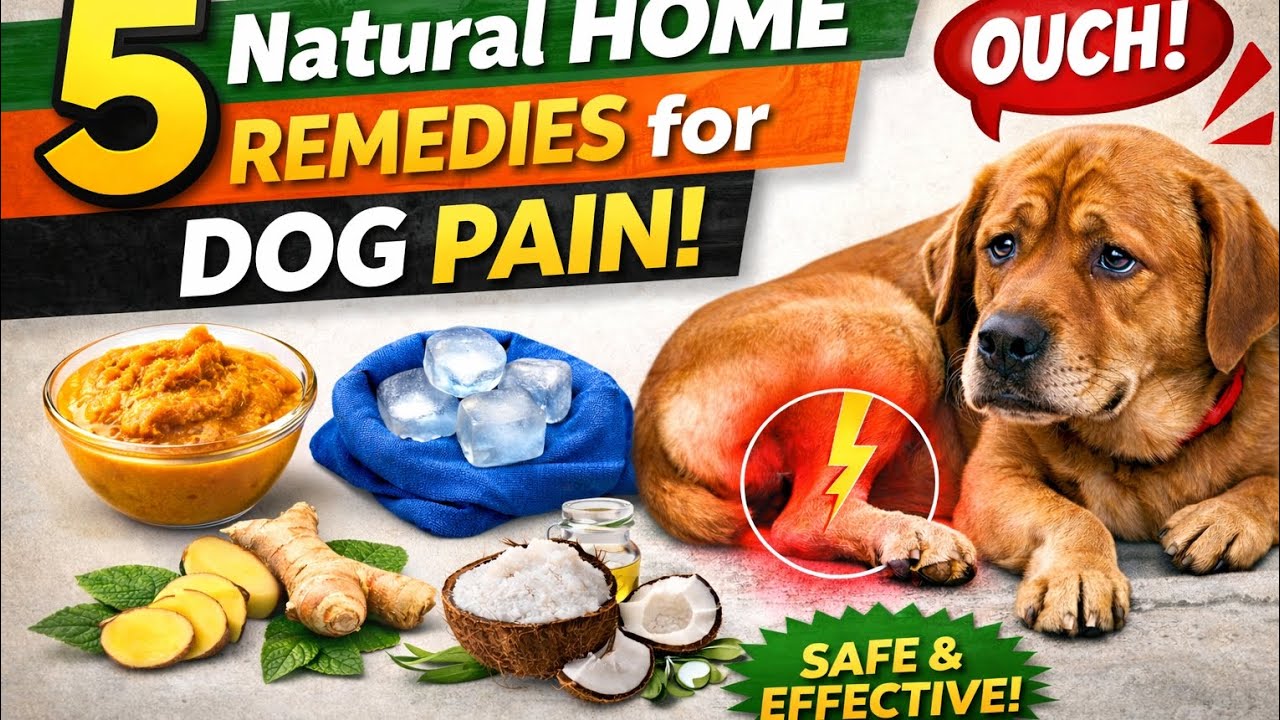 The TRUTH About Natural Dog Pain Relief Remedies