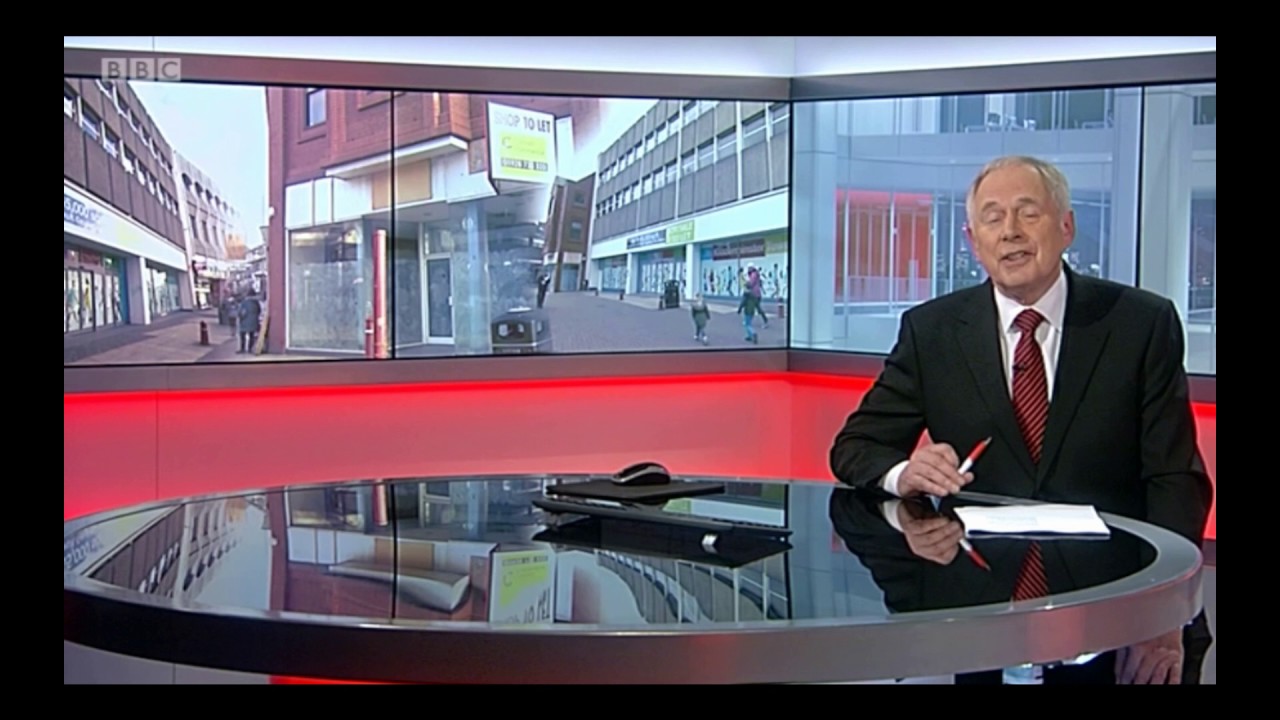 Midlands Today Kidderminster Town Centre