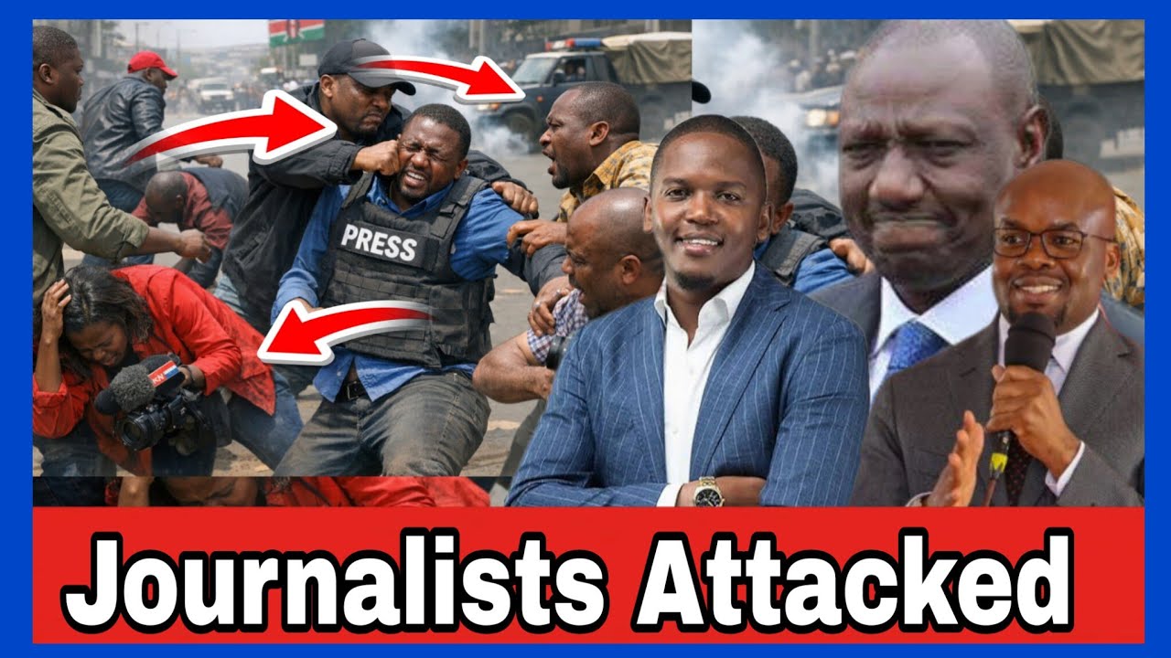 KTN Journalists attacked by Ruto goons for exposing corruption in Harambee office and Money laundery