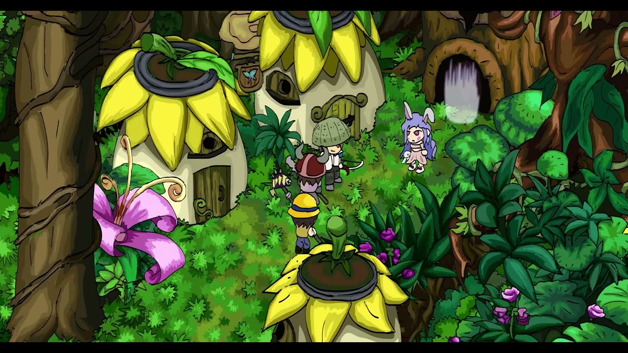 옛날 메이플  (Old MapleStory animation)