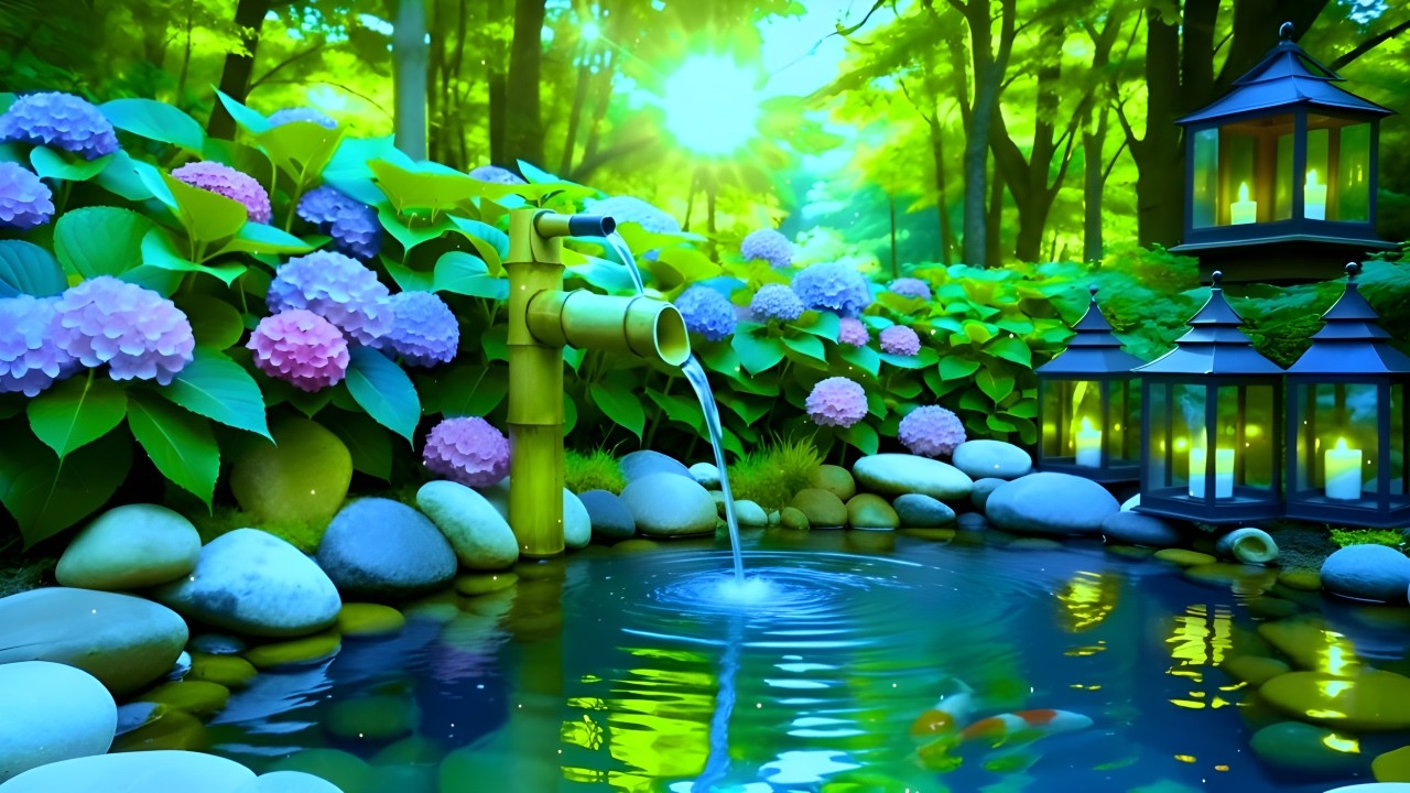 Peaceful Sleep 🌿 Relaxing Music & Water Sounds for Anxiety Reduction