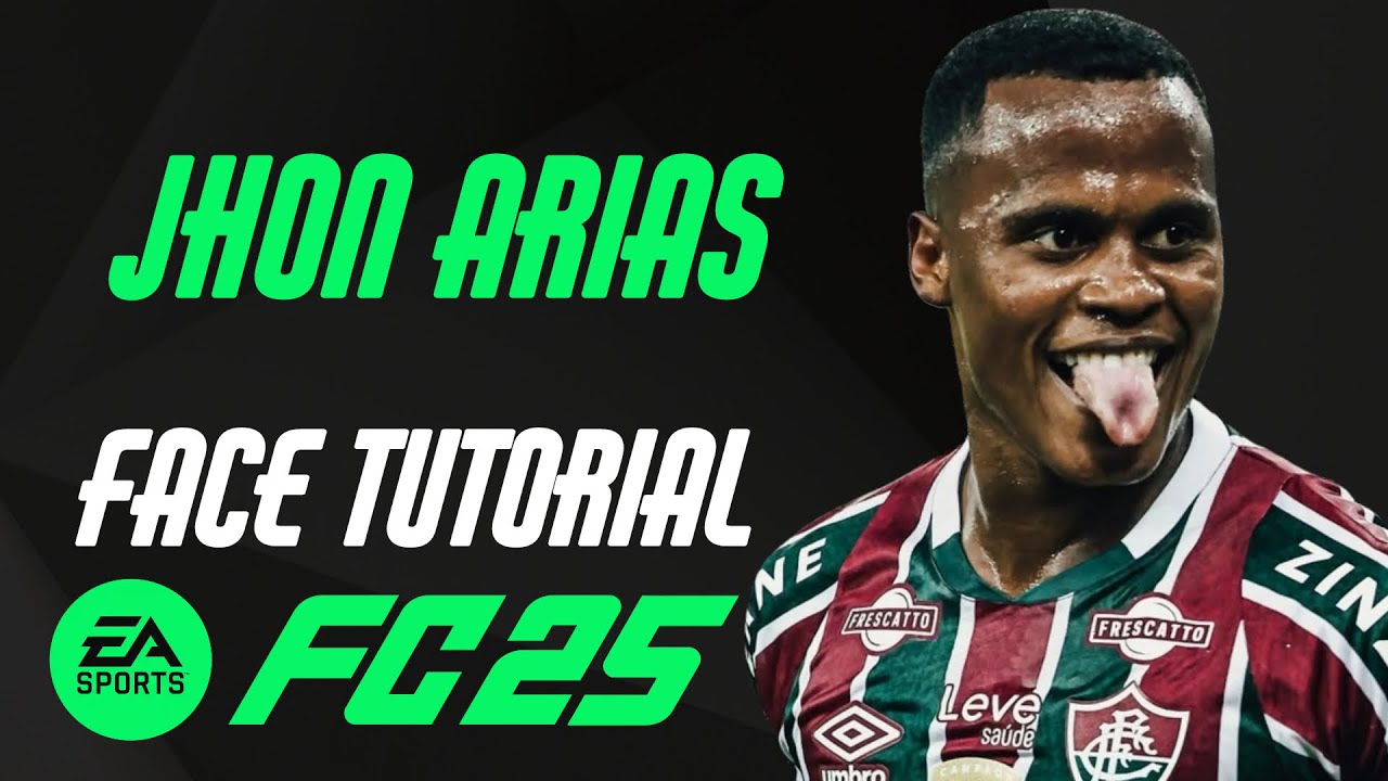 EA FC 25 - JHON ARIAS FACE TUTORIAL + STATS [FLUMINENSE].