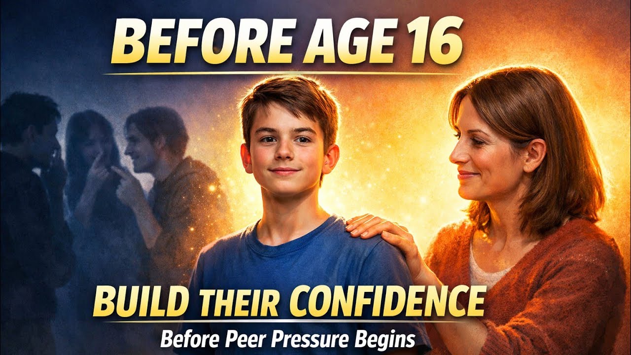 BEFORE AGE 16: Build Your Child’s Confidence Before Peer Pressure Begins