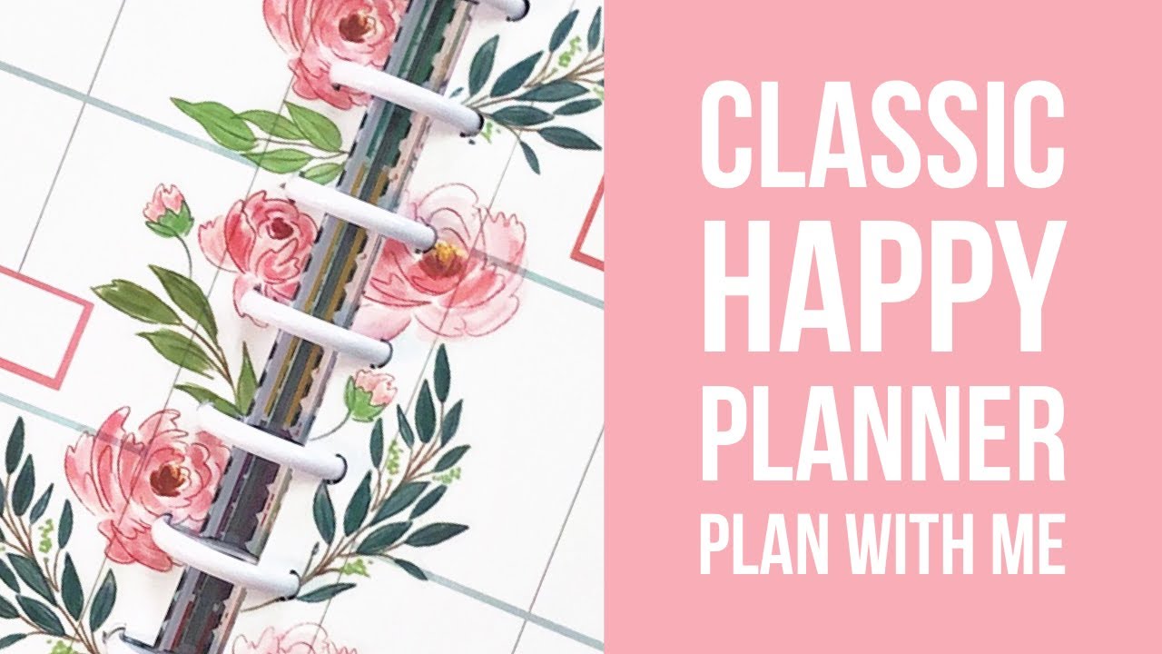 Планируйте вместе со мной // Классический ежедневник Happy Planner // 10-16 февраля 2020 г.