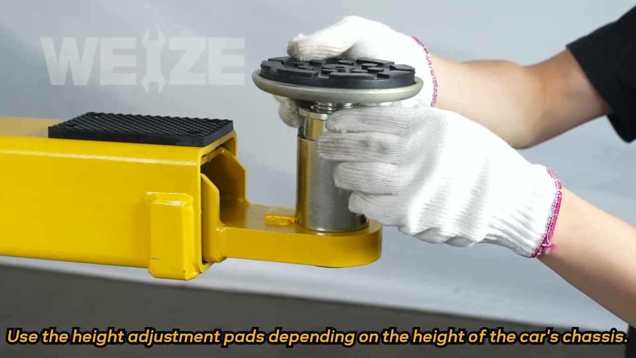 WEIZE 2 Post Car Lift 12000lbs Capacity Installation Guide