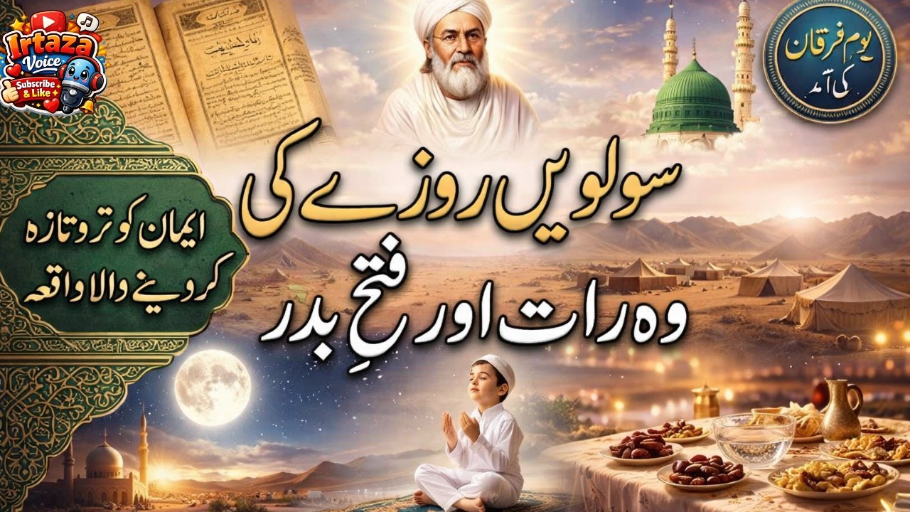 16 Ramzan Ki Karamat | Ghazwa e Badr Ka Hairatangez Raz |16 Ramadan Ka Azeem Waqia| Irtaza voice