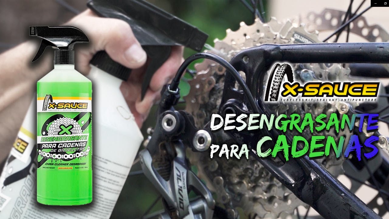 Nuevo X-Sauce desengrasante de cadenas