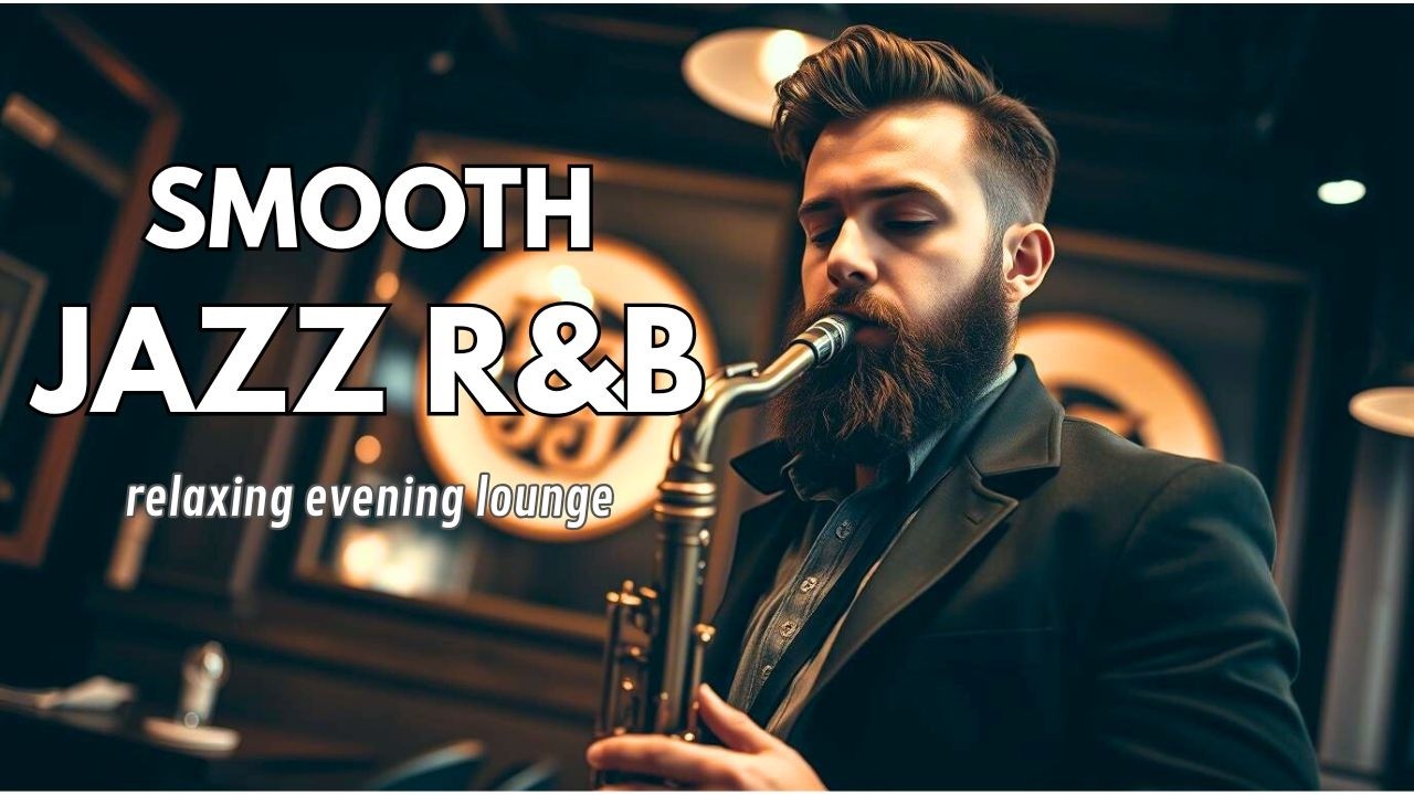 Smooth Jazz RnB Warm Instrumental – Relaxing Evening Lounge Music