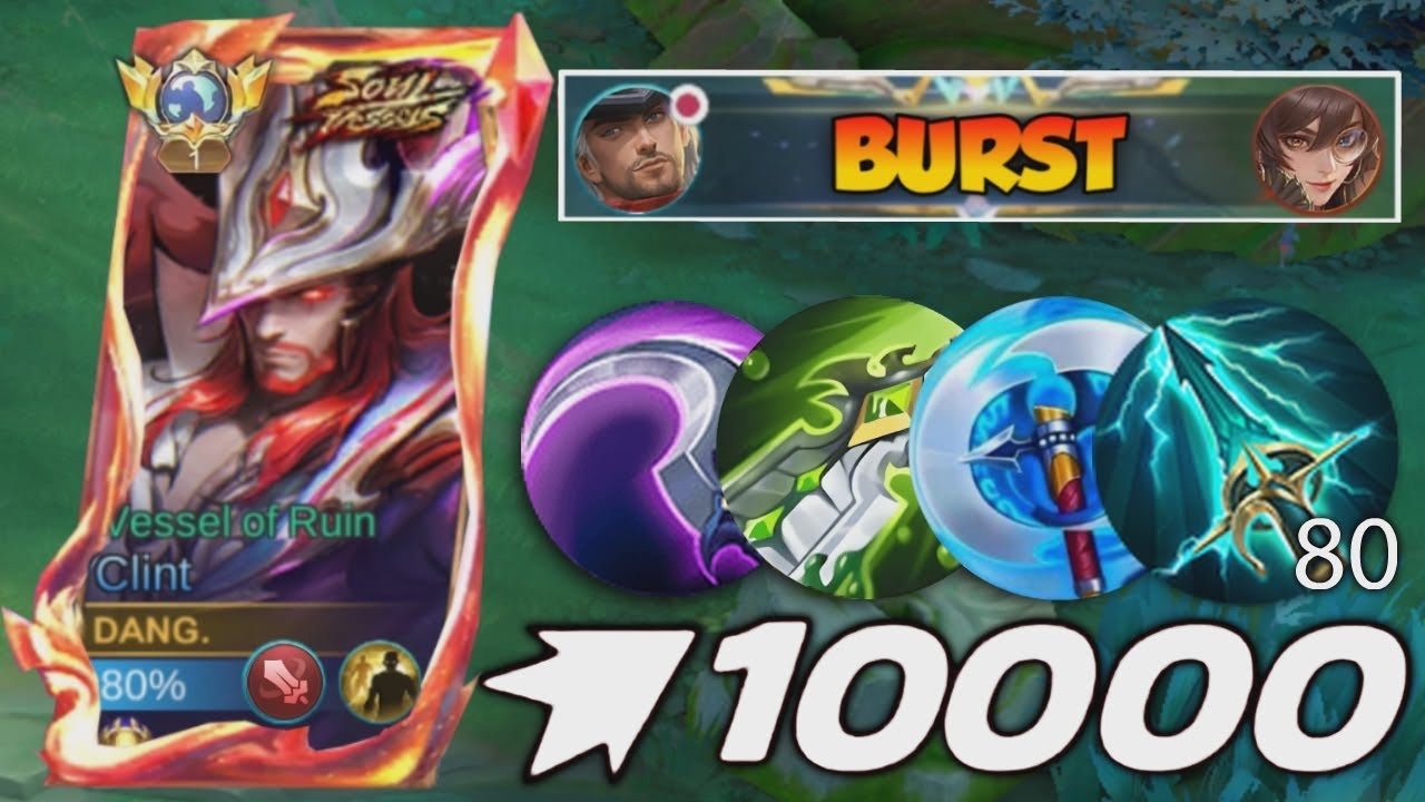 Лучший билд для Клинта на взрывной урон в 2026 году!😱 Этот билд просто имба! (Пожалуйста, попробу...