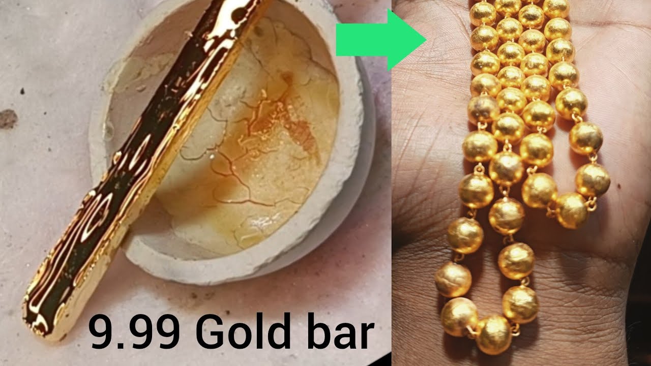 24k boll mala making at home