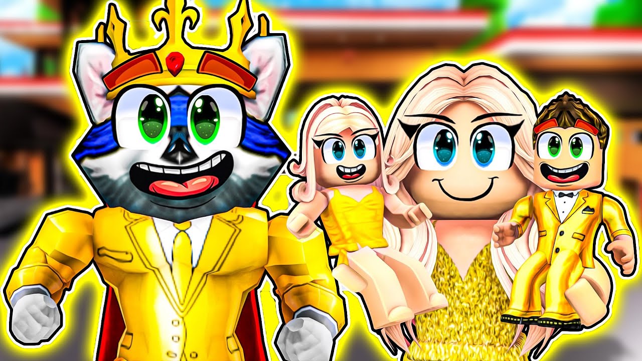 JONGLESOVA pravá MILIONÁŘSKÁ RODINA v Robloxu!
