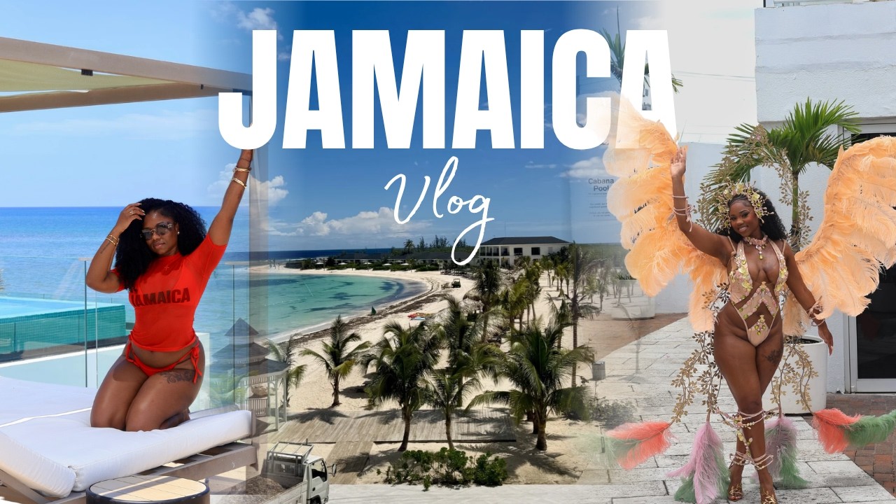 Видеоблог о Ямайке 🇯🇲 | Роскошный курорт, карнавал на Ямайке, вечеринки и островная жизнь | Видео...
