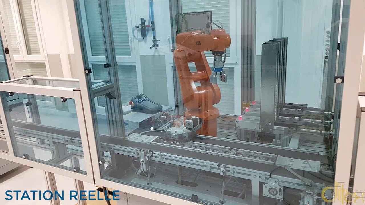 Programming an assembly station with 3DEXPERIENCE