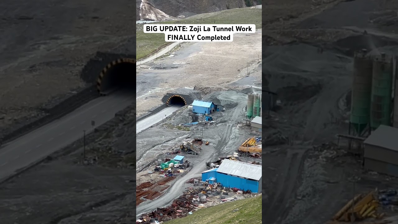 Zoji La Tunnel Opening Soon? Full Update Srinagar&ndash;Leh Highway