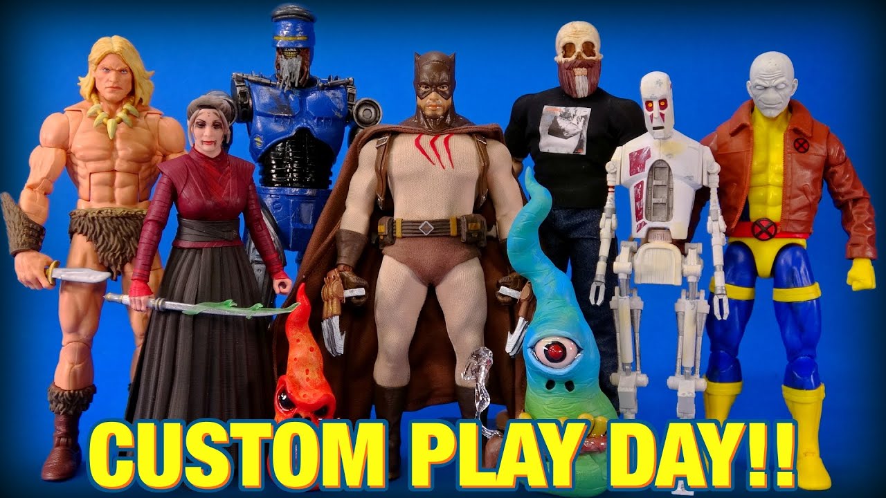 Play Day! Customs, 3D Prints, Third Party, and Official Items for a 6-inch Display 07/09/24