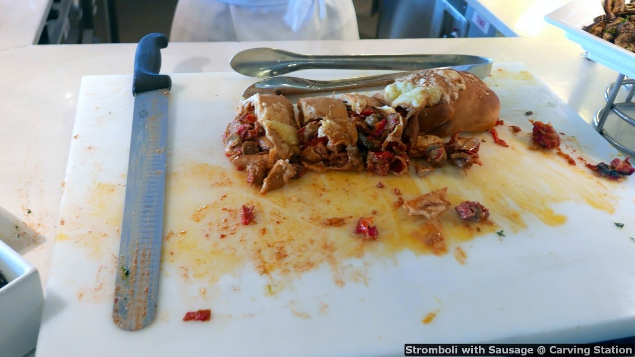 Royal Caribbean Lunch Buffet Food 150+ Items @ Windjammer Marketplace Allure of the Seas (HD)