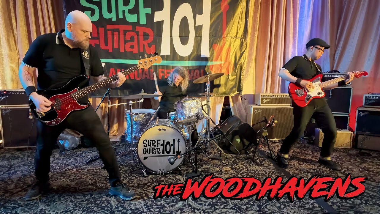 The Woodhavens - Live at the Surf Guitar 101 Festival, Long Beach, California - August 3, 2025