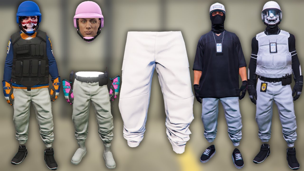 EASIEST WHITE JOGGERS EVER! (GTA ONLINE 1.72 NO FRIENDS)
