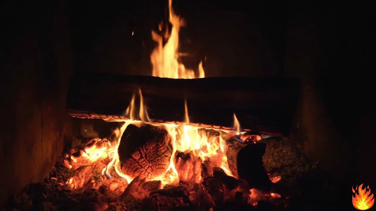 Cozy Fireplace Sounds for Sleep 🔥 Relaxing Crackling Fire (2 Hours)