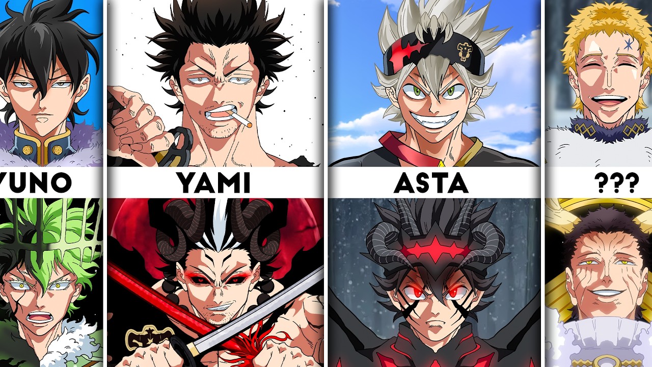 All 19 Final Forms in Black Clover Explained!