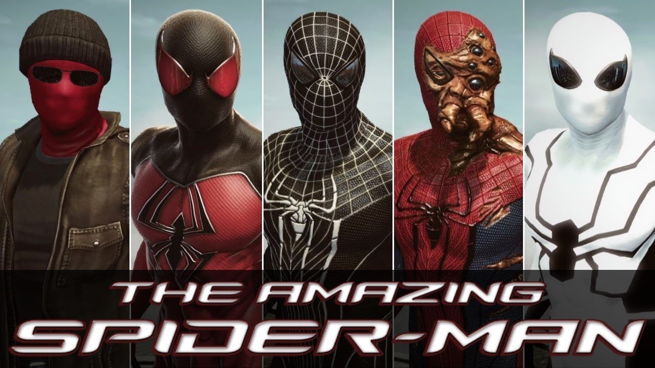 The Amazing Spider-Man - All Suits Free Roam Gameplay (4K 60FPS)