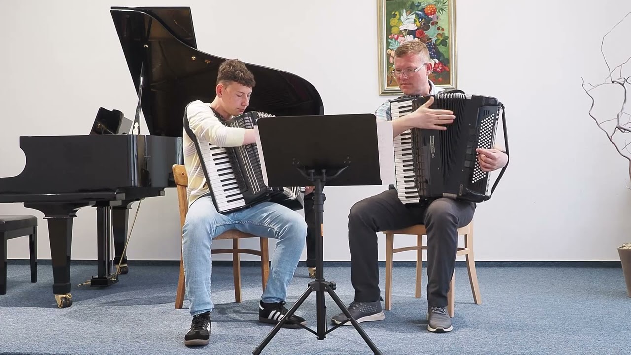 Milan Bláha - Mexický tanec - accordion duo