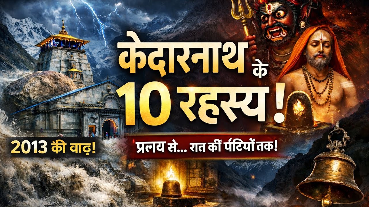 केदारनाथ के 10 रहस्य जो आज भी वैज्ञानिकों को चौंकाते हैं