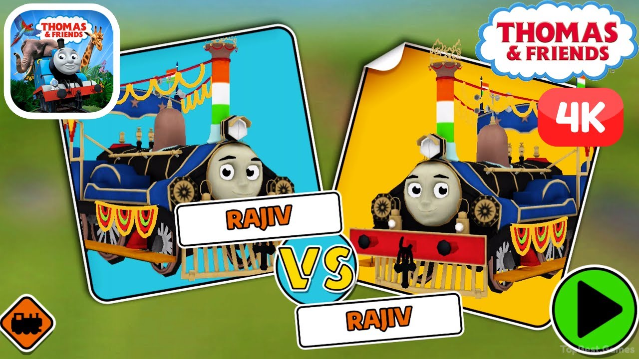 Thomas & Friends: Adventures! 🚆 Rajiv VS Rajiv Let's Race! | Kids Learn and Play Discover USA HD 4K