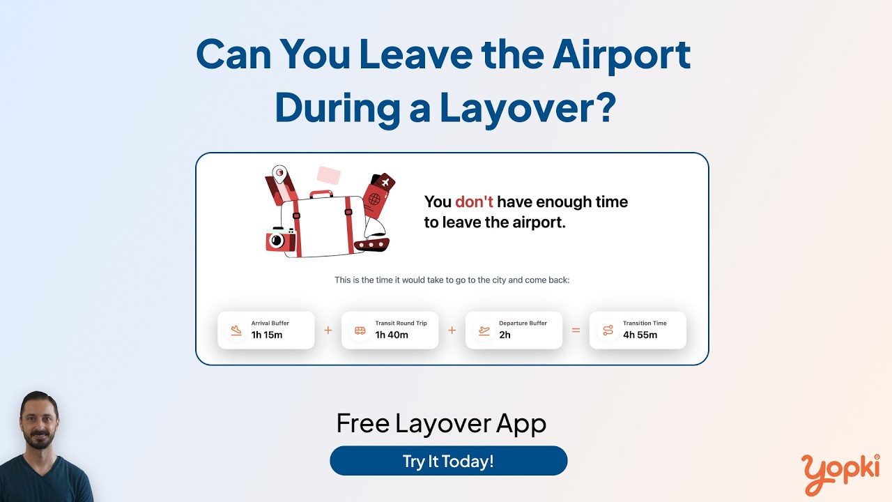 Can You Leave the Airport During a Layover? (Here's How to Know)