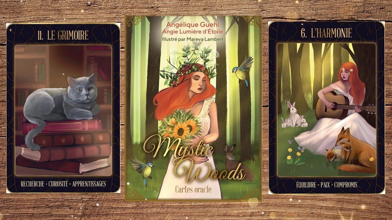 ⭐️ L'oracle Mystic Woods Découvrez la sagesse de votre magie intérieure @LaminutetarotbyAngie ⭐️