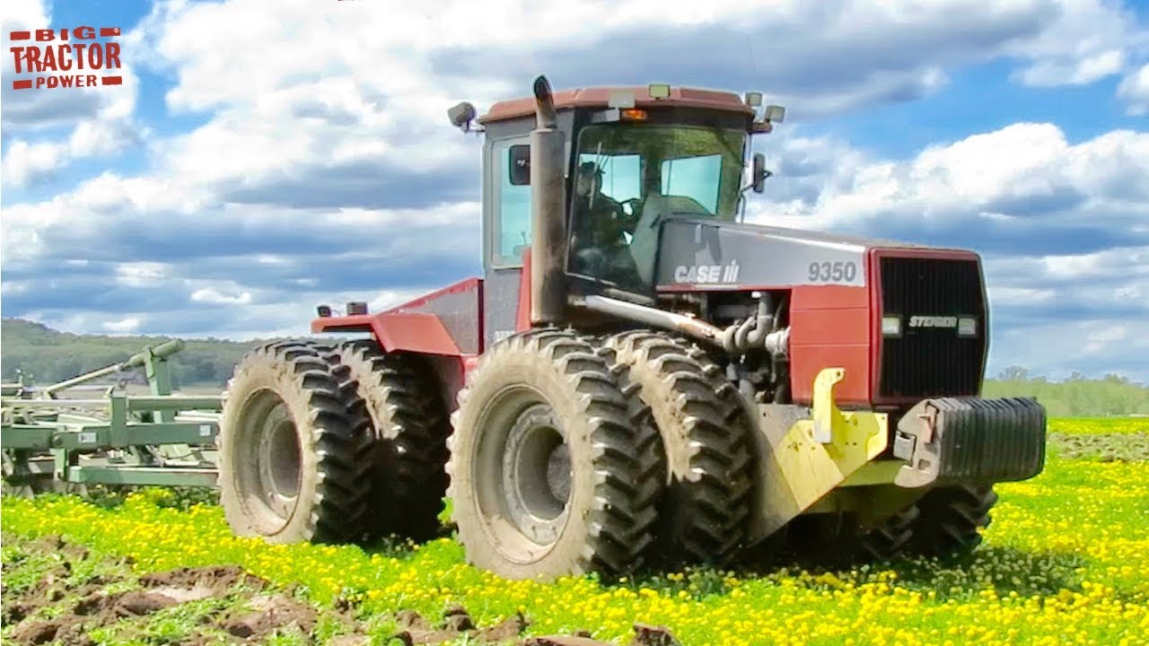 CASE IH 9350 STEIGER Row Crop Special Tractor Disking