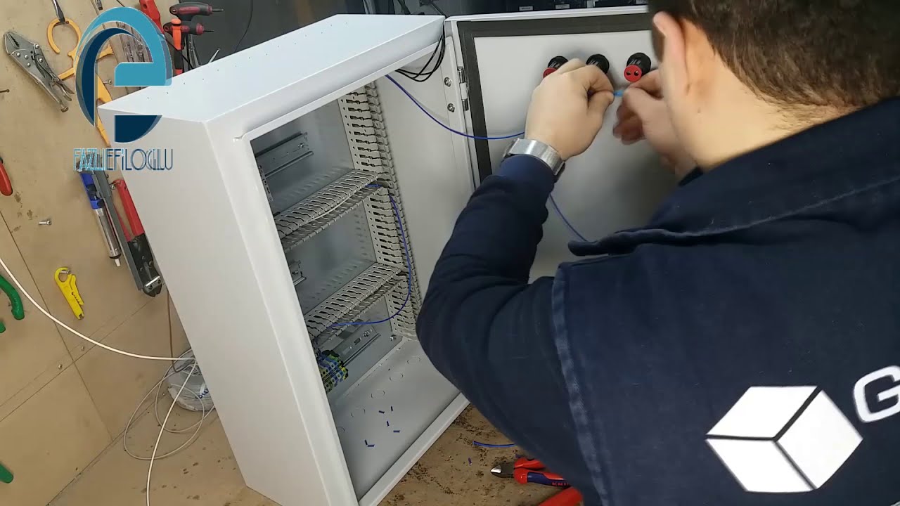 MOTOR KONTROL KUMANDA PANOSU YAPIMI HIZLI ÇEKİM | KUMANDA PANOSU | ELEKTRİK OTOMASYON
