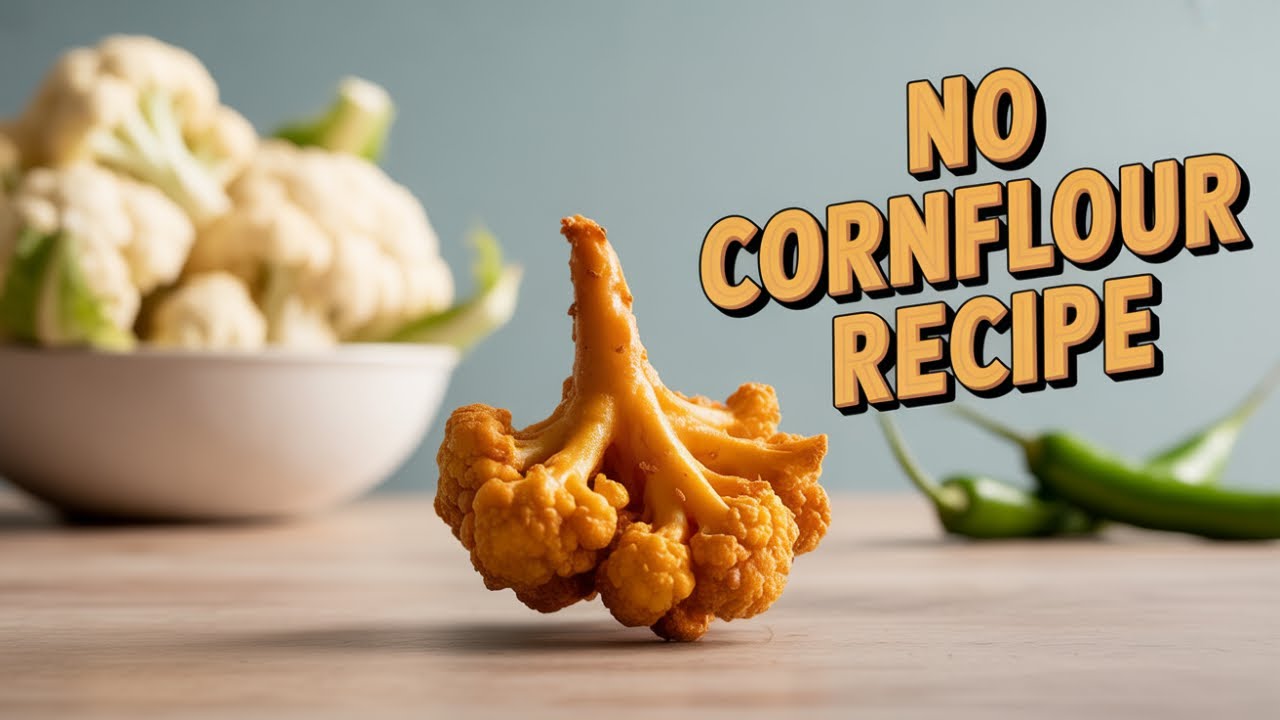 No Cornflour… Still Super Crunchy | Cauliflower Pakura