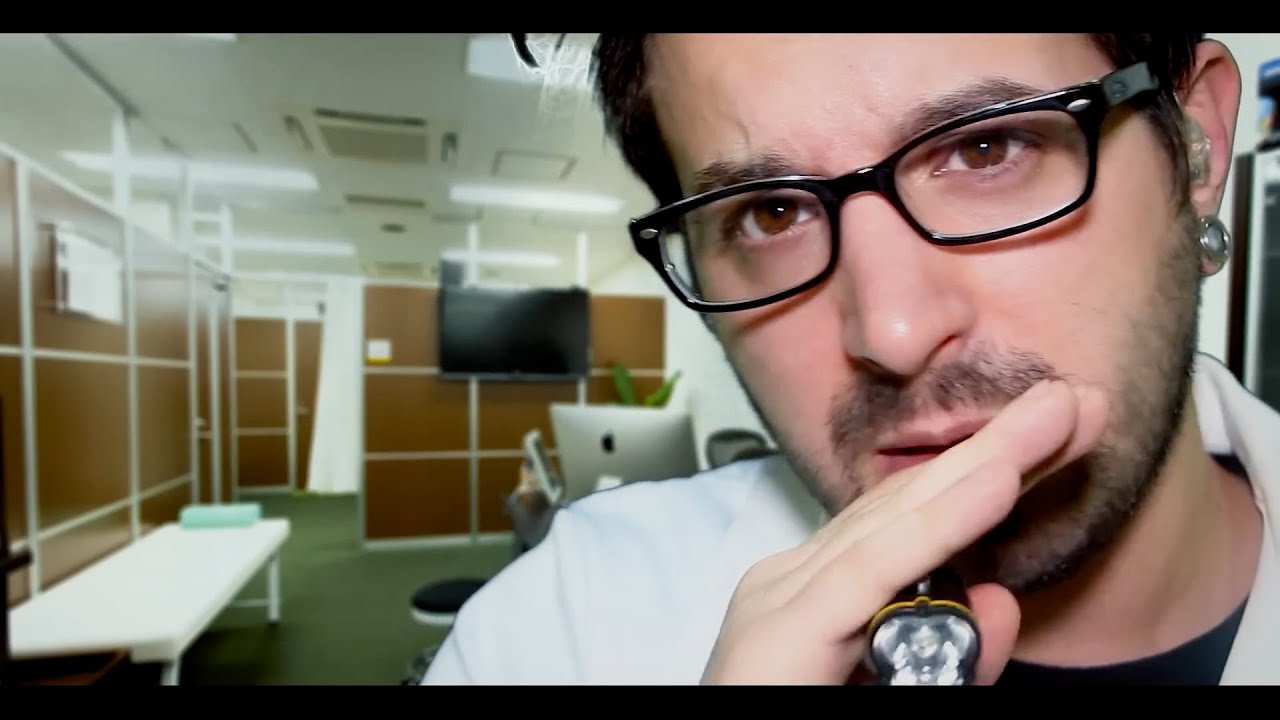 asmr Exámen Auditivo - Test Auditivo Limpieza de Oidos Tradicional
