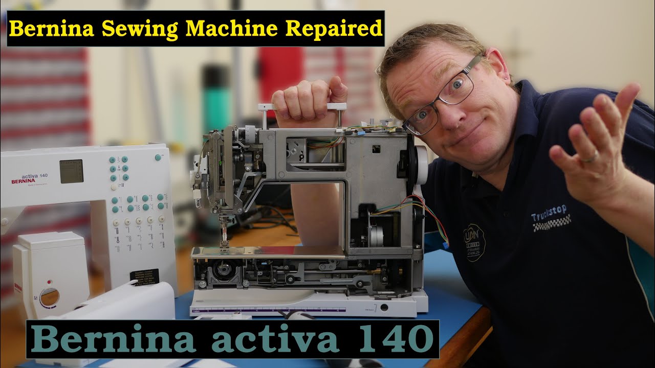 Как починить швейную машину Bernina Activa 140 + 🏃‍♂️ Работающая машина 🏃‍♀️ Разборка