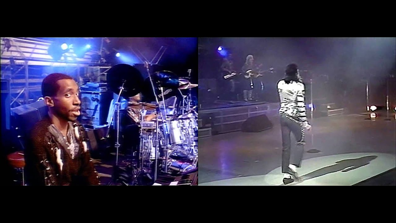 Michael Jackson - Another Part Of Me (Music Video Vs. Wembley Performance)
