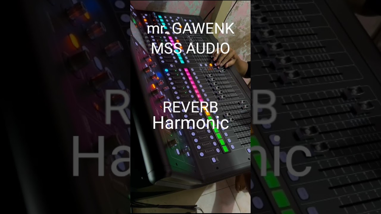 Setting effect Vocal di Midas M32 Live by MSS Audio